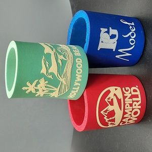 Vintage Beer Can Cooler Model PG Hollywood Beach Fl camping world